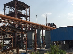 Pyrolysis Ultra Clean Gas Station at Insulators & Electricals Company, Bhopal